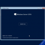 Setup windows server 2016-2