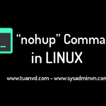 nohup command in linux